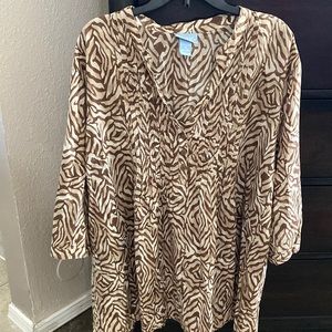 3/4 sleeve top from Catherine’s size 4x